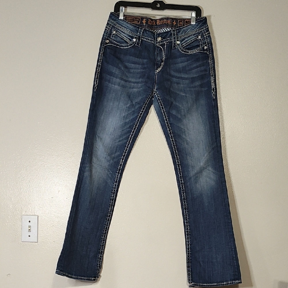 Rock Revival Luna Easy Boot Jeans Size 30